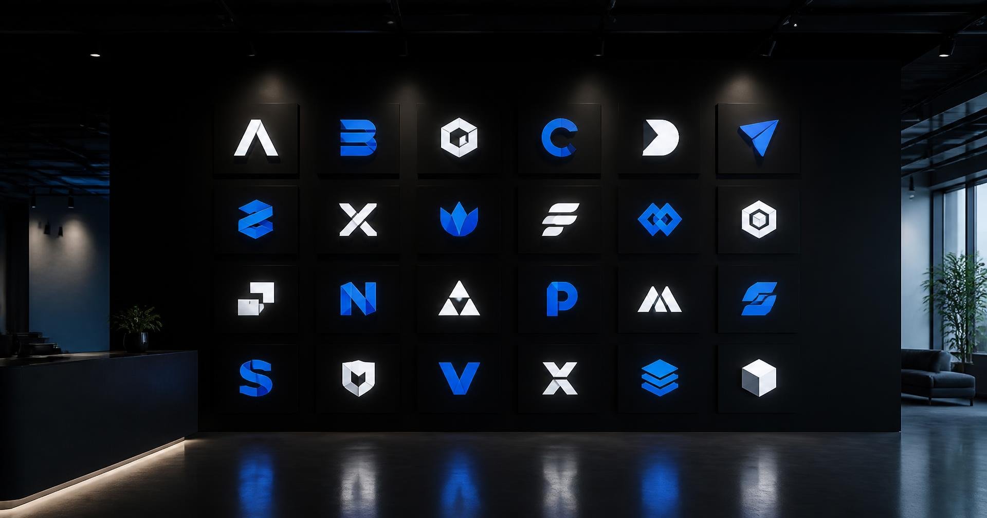 Wall of client brand marks showcasing the brands Brand Street Integrated works with